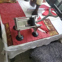 Commercial  Food Cutter  For French  Fries  Tomatoes 🍅 And Celantro  