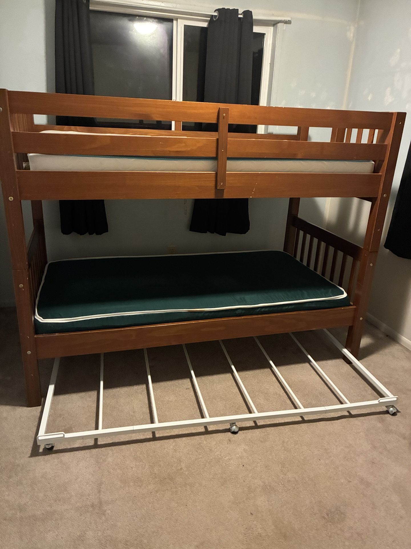 Bunk Beds With Staircase Dresser (not Pictured)