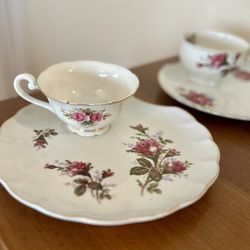 Vintage Floral China Set