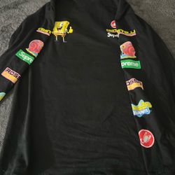Supreme X SpongeBob Long Sleeve MEIDUM 