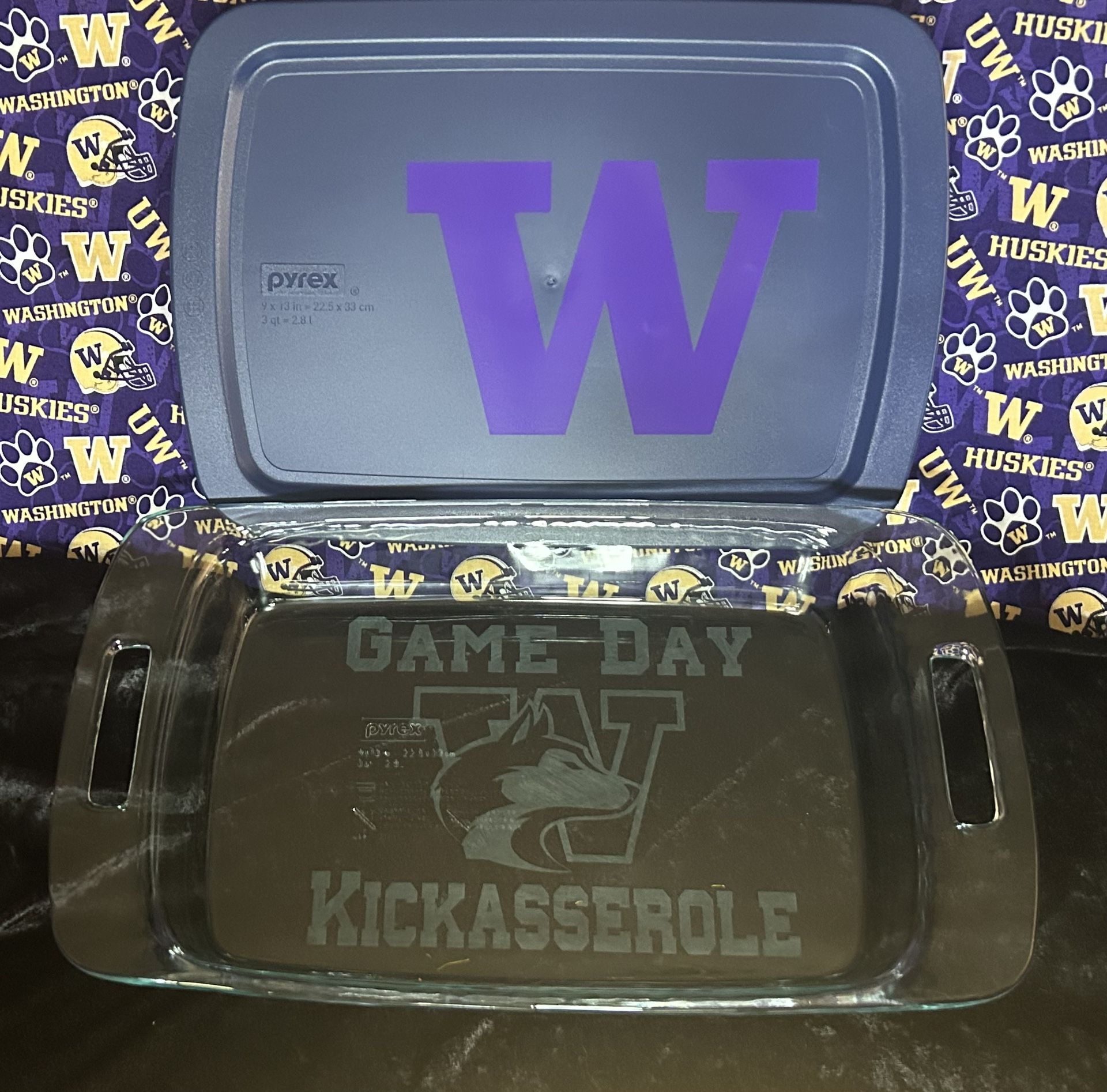 UW Game Day Kickasserole Dish