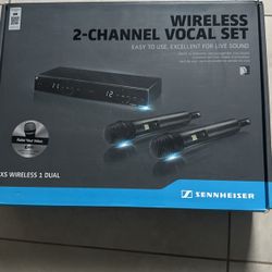 Wireless Microphone Dual (New)