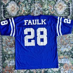 Vintage Marshall Faulk Indianapolis Colts Jersey  