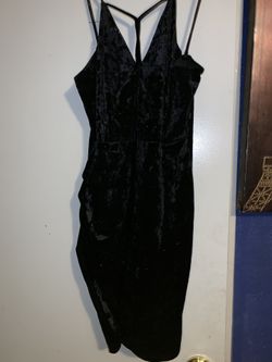 Women’s black dress size large (petite)