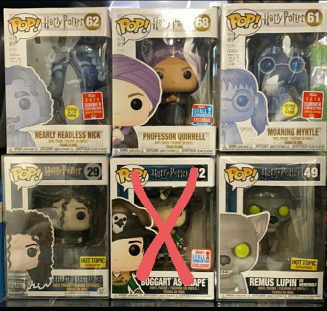 Tougher to find Harry Potter Funko Pops