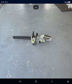 Ego chain saw (Like New)