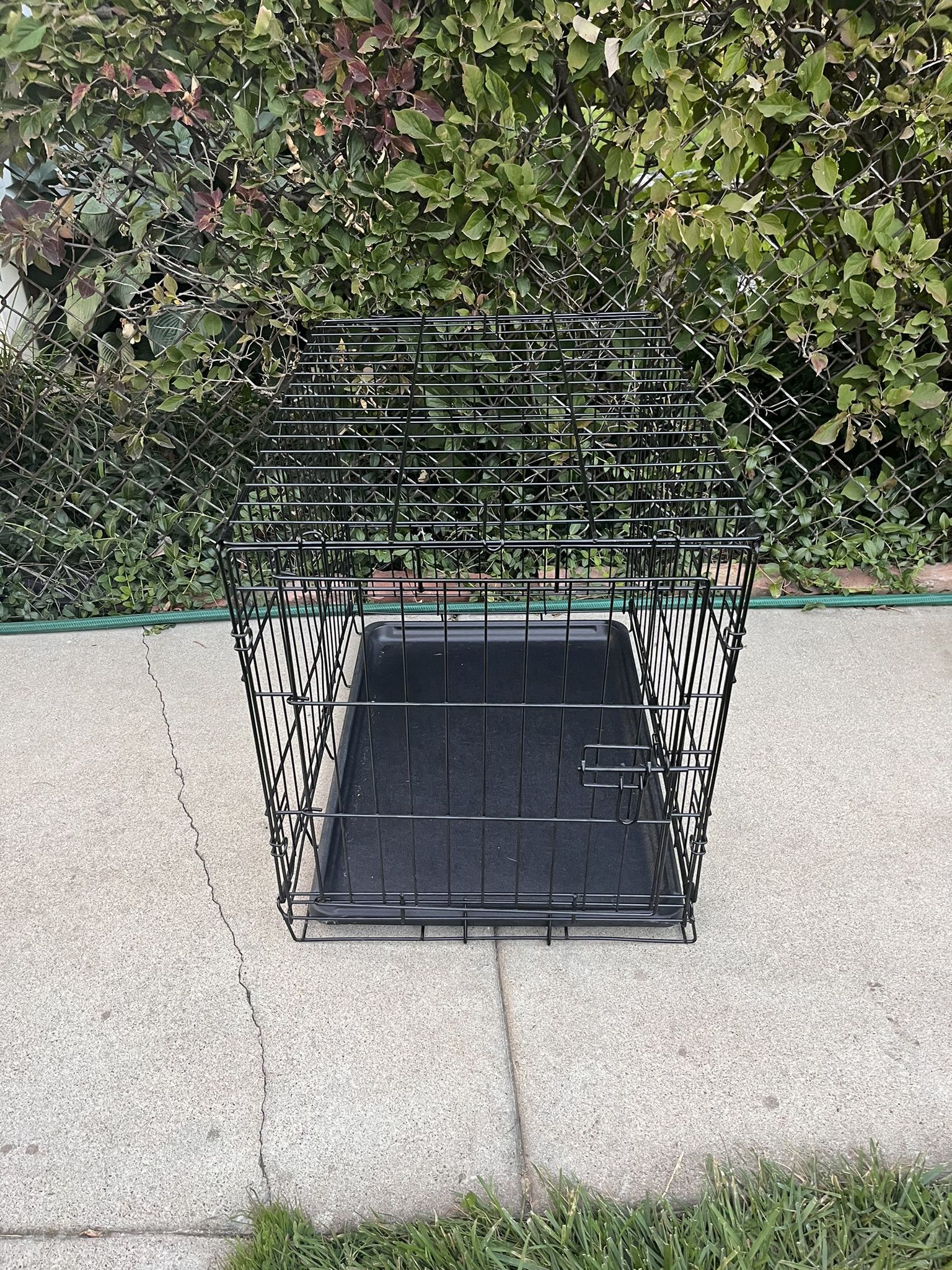 1 Door Small Dog Crate With Bed