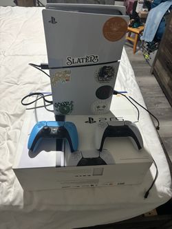 PlayStation 5 Console with Two dual sense Controllers