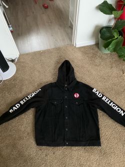 Brand new in plastic xl and xxl BAD RELIGION TRUCKER JACKET