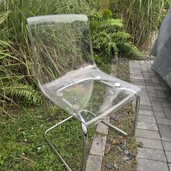 IKEA Clear Chair Tobias Design 