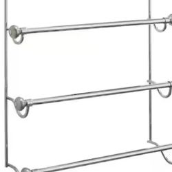 3-Tier Over The Door Towel Rack