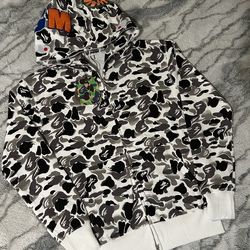 A Bathing Ape camo  Hoodies size medium & large