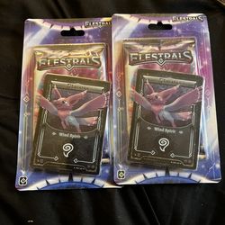 Elestrals Stellar Lycarus Wind Spirit Promo Blister Packs.