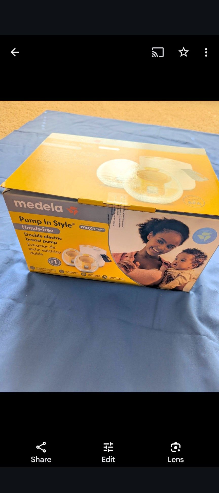 New Medela Pump In Style Hands Free