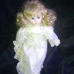 Antique Porcelain Doll 