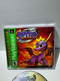 Spyro 2 Ripto's Rage PS1 PlayStation 1 Greatest Hits Complete In Box CIB Tested