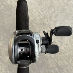 Abu Garcia SMAX2 bait caster on 7’ Berkley reel #2
