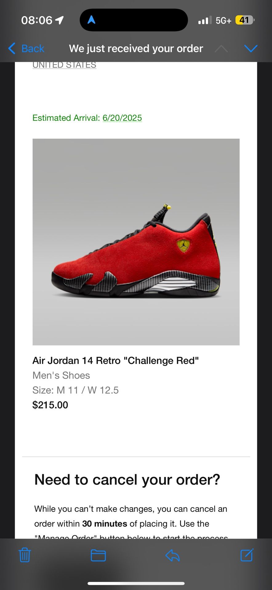 Air Jordan 14 Ferrari