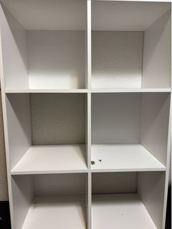 White Cube Shelves