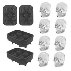 3D Skull Ice Mold-2Pack