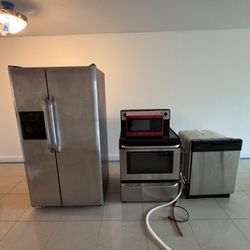 Selling refrigerator, stove, dishwasher.