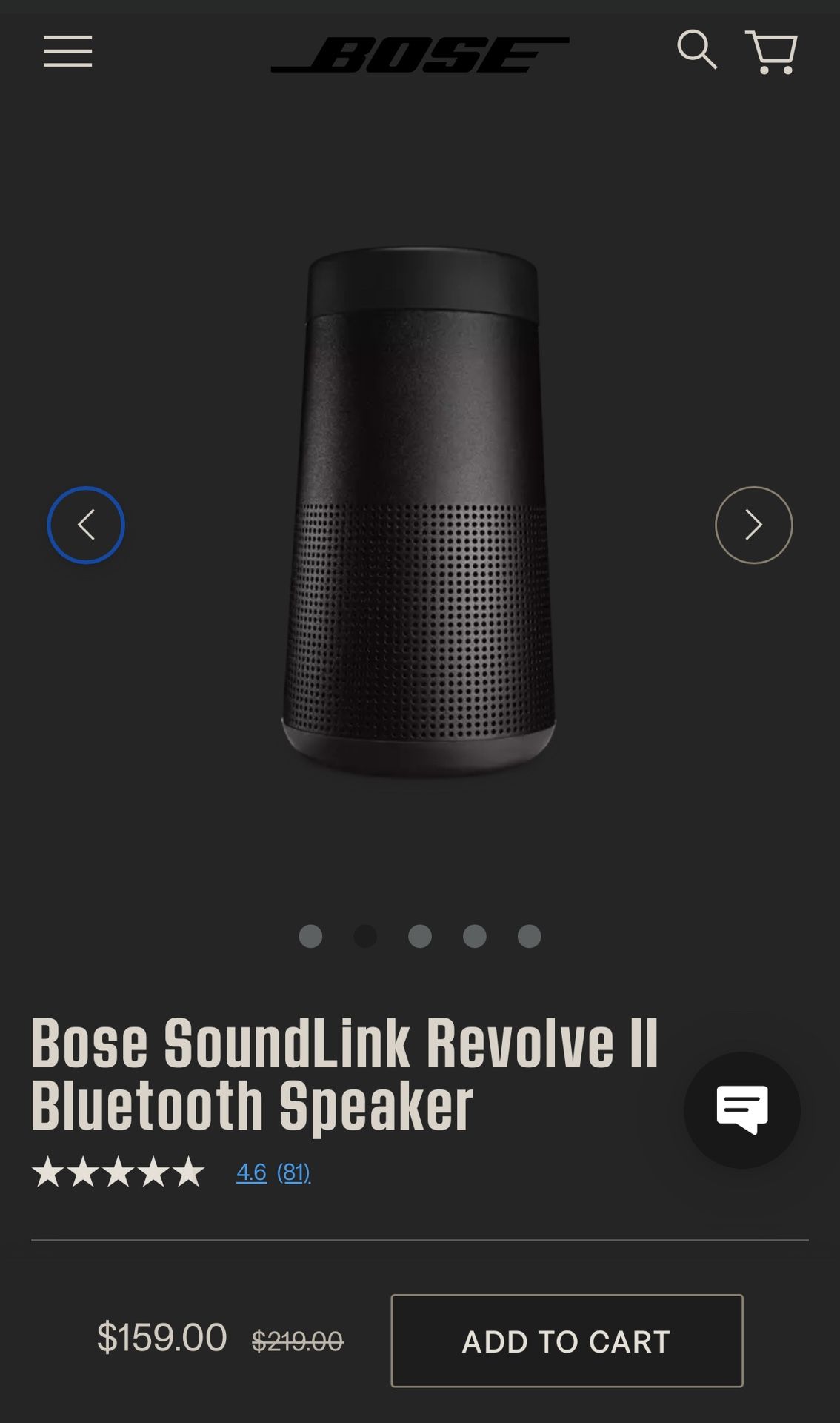 Bose Bluetooth Speaker New