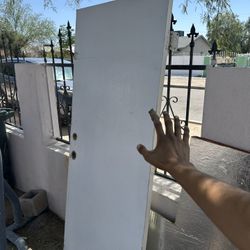 white door