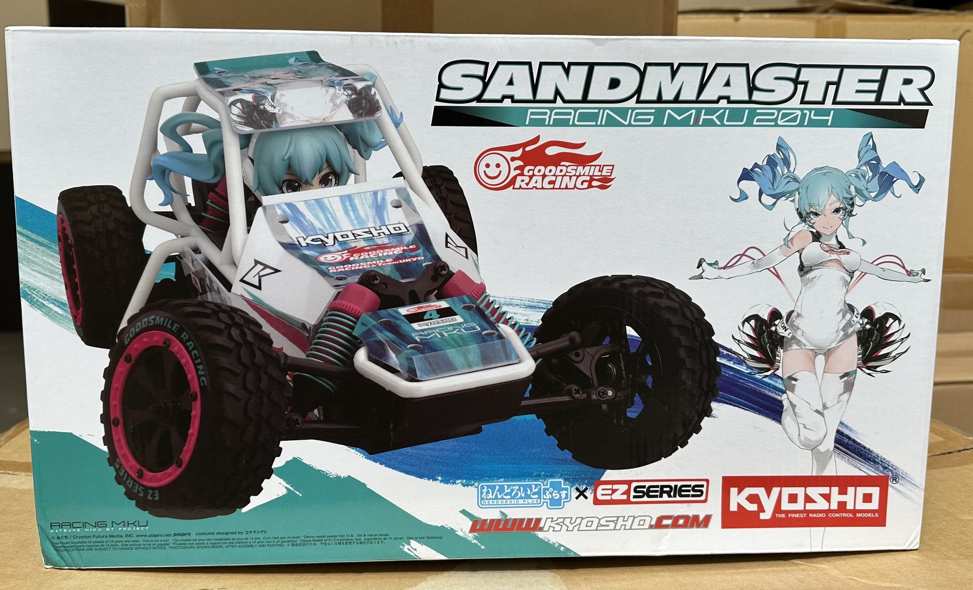 Brand New Kyosho Sandmaster Racing Hatsune Miku 2014 RC Car