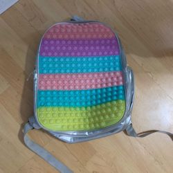 Pop It Backpack And Three Squishes 