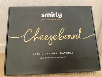 Smirly Flat Charcuterie Board Set