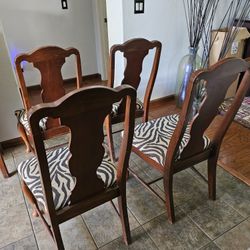 4 Dining Chairs  Sold As Set