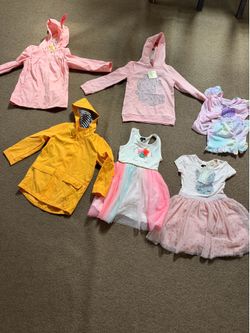 Girl long sleeves, jacket, dress (Size 4T, 5 T, 6/6X)