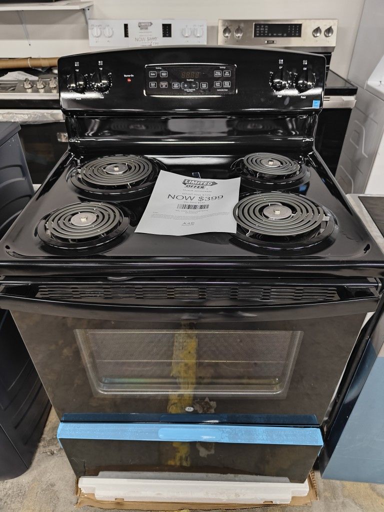 GE affordable electric stove