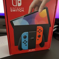 MINT OLED NINTENDO SWITCH RED BLUE