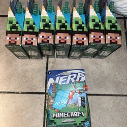 Minecraft Nerf Gun