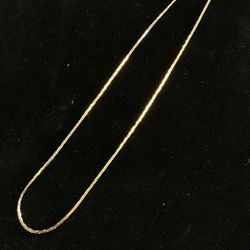 14k Flat Link Chain 