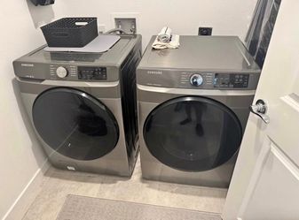 Samsung Front Load Washer and Dryer Set