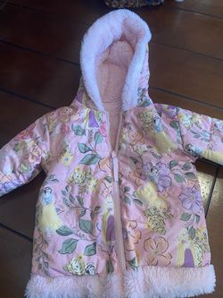 4T Girls Reversible Snow Jacket