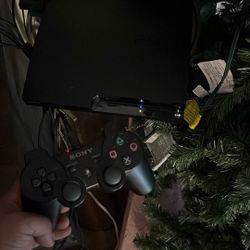 Ps3 Slim Console 150 Gb Tested And Working With 1 Oem Dual Shock 3 Six Axis Controller 