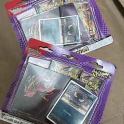 Pokemon Ascended Heroes Gastly Tech Sticker 2 Pack