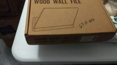 Wood Wall File by Carver