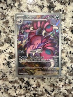 Pokemon Drapion 97/88 Perfect Order Trading Card