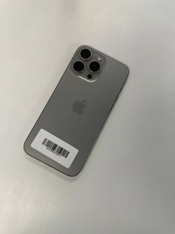 iPhone 15 Pro Max (Unlocked) (Refurbised) Natural Titanium 256GB