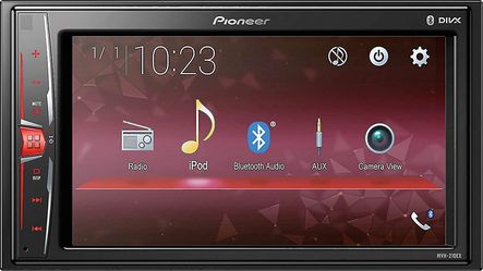 PIONEER IN DASH DMHW3000NEX APPLE CAR PLAY ANDRWYD AUTO FREE PACK UP CAMERA   