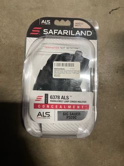 Safariland 6378 ALS Holster – Sig P320 Compact – Right Hand – New