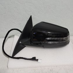 For Benz CLA250 / CLA45 2014-2018 Black Left Side Mirror 17-Pin Heated Power