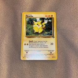 Pokémon Mint  Pikachu 60/64 1990s OBO