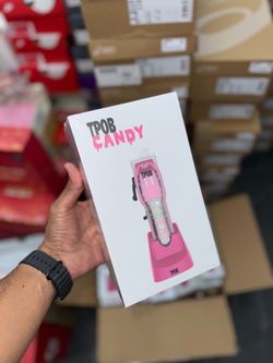TPOB Slime 2 Candy Edition Barber Hair Clippers for Men with Matte Pink Case And Foil Shaver