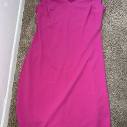 Hot Pink Part Dress