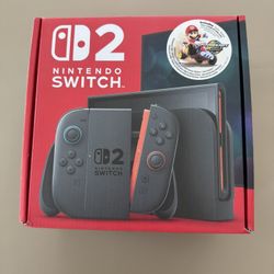 Brand New Nintendo Switch 2 ( Mario Kart Bundle)